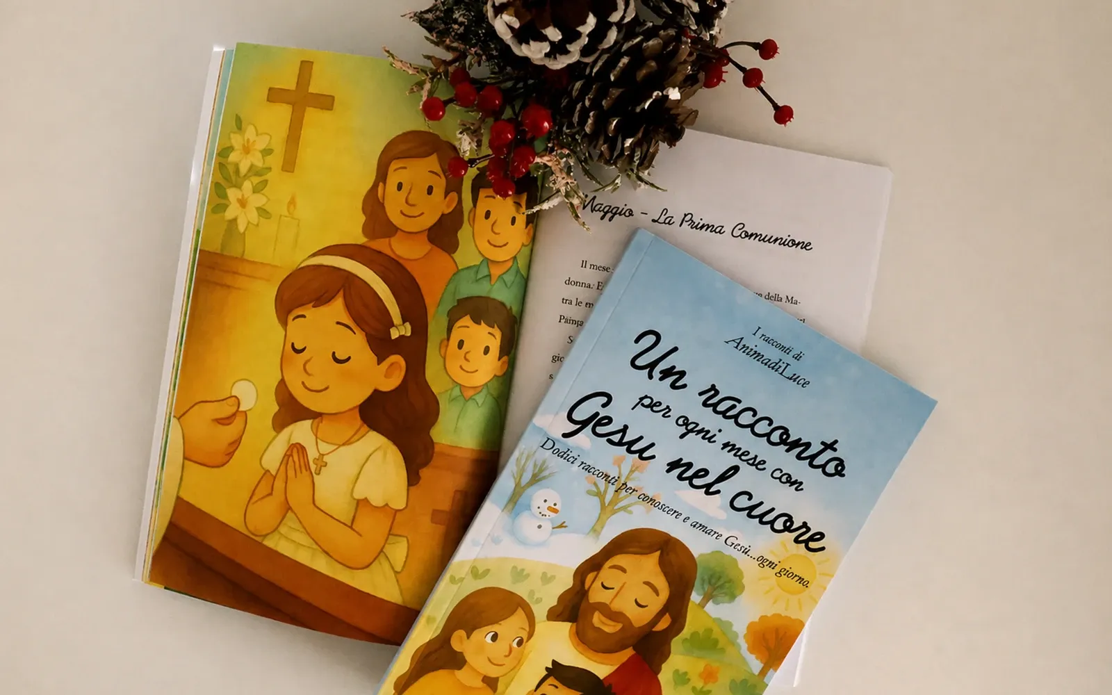 Anteprima del libro 2: Un racconto per ogni mese con Gesù nel cuore