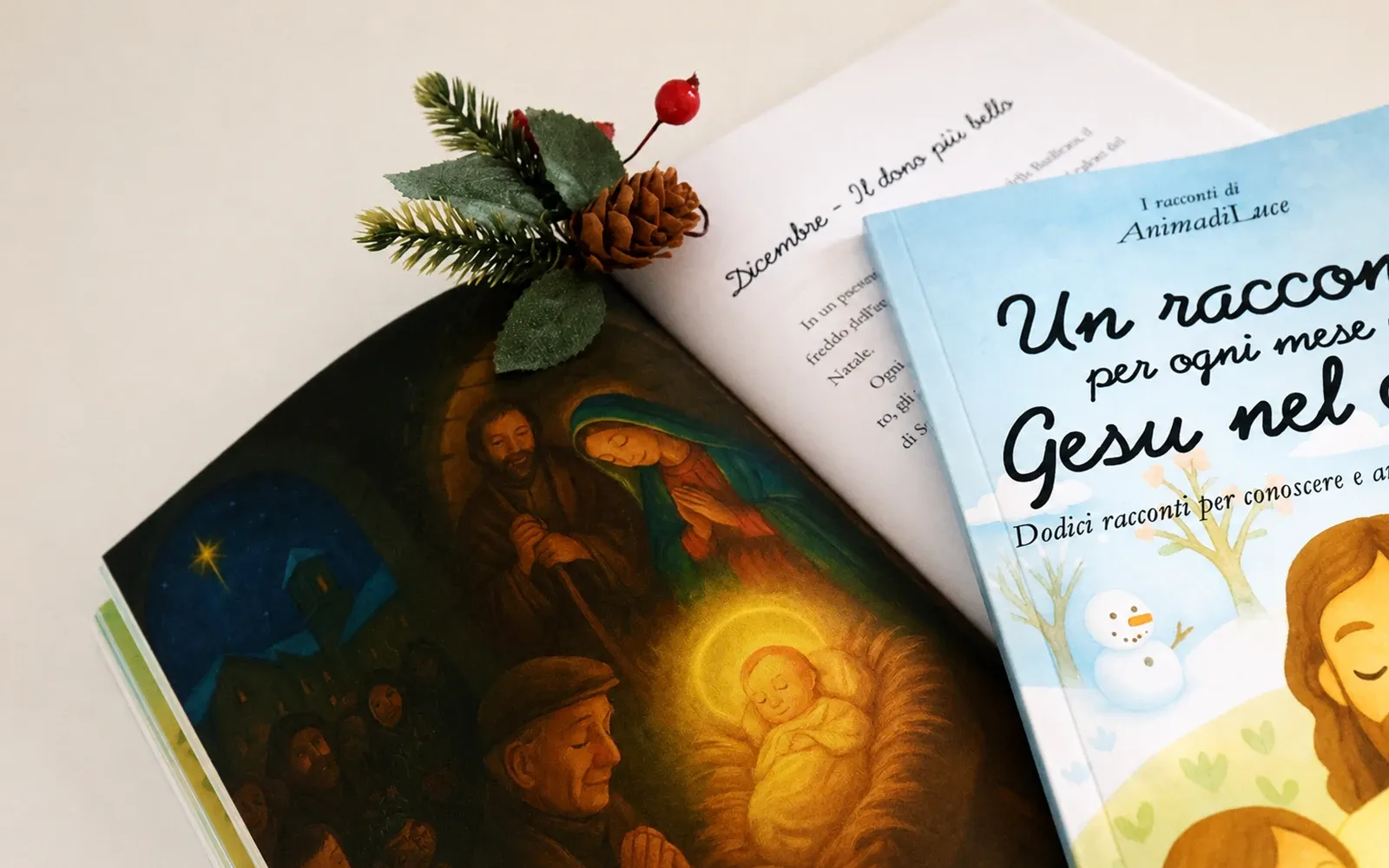 Anteprima del libro 3: Un racconto per ogni mese con Gesù nel cuore