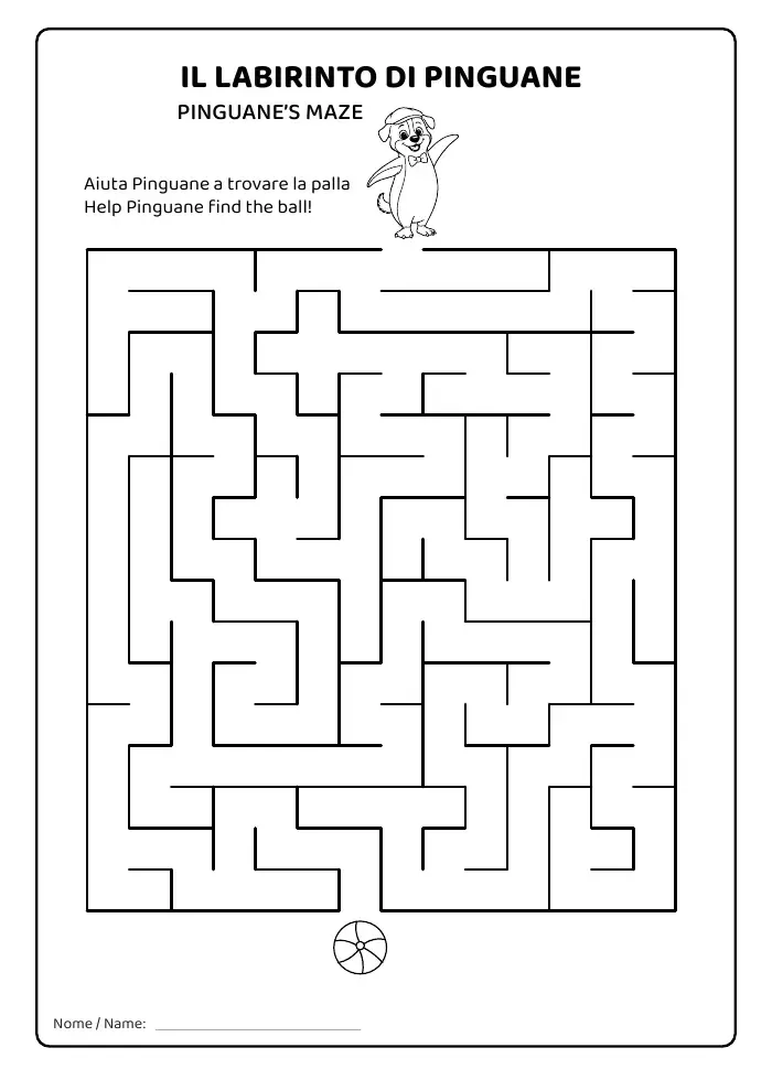 Il labirinto di Pinguane