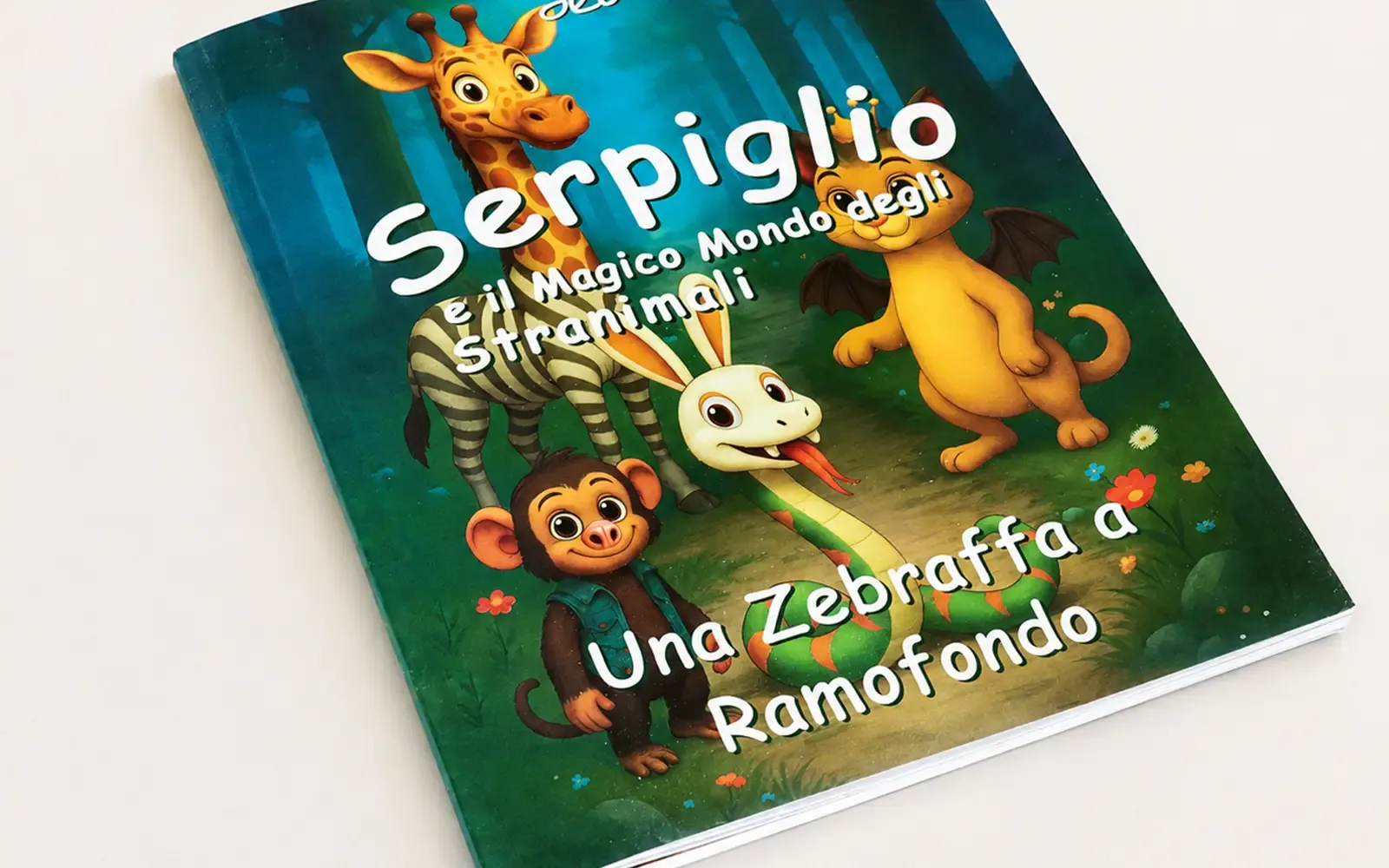 Una zebraffa a Ramofondo – Immagine del libro 1